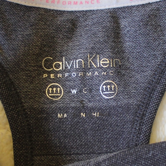 Calvin Klein Athletic Razor Back Tank - Picture 3 of 4